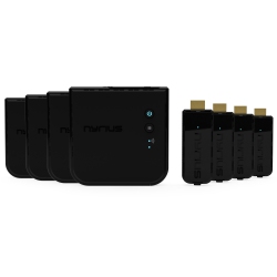 NYRIUS Aries Prime Digital Wireless HDMI Transmitter & Receiver System for HD 1080P 3D Video Streaming - 4 Pack