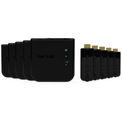NYRIUS Aries Prime Digital Wireless HDMI Transmitter & Receiver System for HD 1080P 3D Video Streaming - 5 Pack