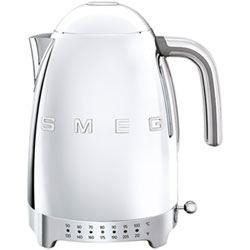 Smeg 50's Style Programmable Electric Kettle - 1.7L- White