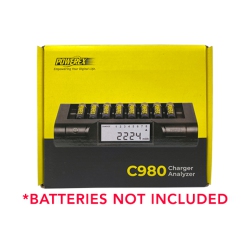 POWEREX C980 8 Bay Lcd Battery Charger (Aa & Aaa)