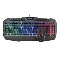 XTRIKE ME Mk-880 - Wired Gaming Keyboard And Mouse Set With Backlight
