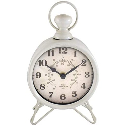 WESTCLOX 91118 Metal Vintage Table Clock