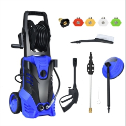 GYMAX 3000Psi Electric High Pressure Washer 2000W 2Gpm W/patio Cleaner And 5 Nozzles