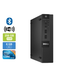 DELL Refurbished (Good) - 9020 Micro Intel Core I3-4160T 3.10 Ghz, 8GB, 256GB SSD, Win 10 Pro