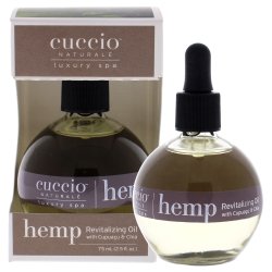 CUCCIO NATURALE Hemp Revitalizing Oil By for Unisex - 2.5 OZ Oil