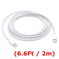 CSMART (6.6Ft / 2M) Type USB-C to USB-C Sync & Data Cable Cord for Iphone 15 Ipad Samsung Google Motorola Lg