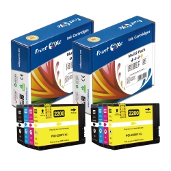 PRINTOXE Pgi-2200Xl Compatible 2 Sets Pgi 2200 Of 8 Ink Cartridges (Pigment Ink) Canon Maxify Mb5020 Mb5320 Ib4020 Mb5120 Mb5420 Ib4120 ® Brand