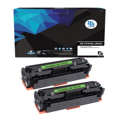GOTONERS Generic Packaged 2Pk HP New Compatible Cf510A (202A) High Yield Toner Cartridge for HP Color Laserjet M254Nw/m254Nw/m281Fdw/m254Dw/m280Nw