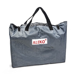 ALEKO Bfsbag320Dg Floorboard Storage And Carrying Dry Bag for Inflatable Boats With Strap Closure, 27 X 35 Inches, Dark In Grey