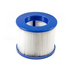 ALEKO Water Filter Cartridge for Inflatable Hot Tub Spa - In Blue