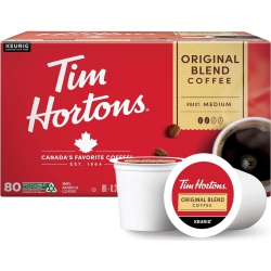 TIM HORTONS COFFEE Original Blend 80 K Cups Keurig K Cups Medium Roast