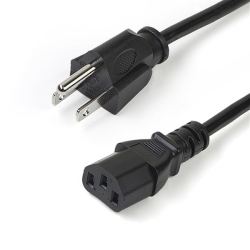 STARTECH.COM Startech Computer Power Cord - 10 Ft. - 10 Pack - Replacement Computer Power Cable - Nema 5 15P to C13 Power Cord