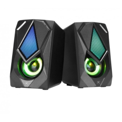 XTRIKE ME Sk-402 - Stereo Speakers. 2 X 3W In Black