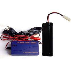 POWER PORTABLE 7.2 Volt Nicd Battery Pack (1500 Mah) + Universal Smart Charger