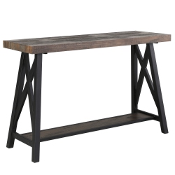 VIVA LIFESTYLE INC. Furiture Console Table - Rustic Oak