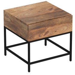 VIVA LIFESTYLE INC. Furiture Accent Table - Natural Burnt