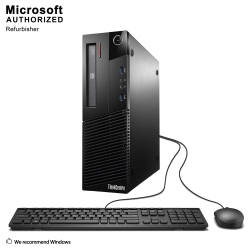 LENOVO Refurbished (Good) - Thinkcentre M93P Sff, Intel Quad Core I5-4590 Up to 3.7G, 16G Ddr3, 1T SSD, Wifi, DVDrw, W10P64 (En/fr/es)
