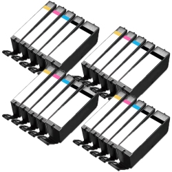 INKFIRST 4 Set Of 5 Compatible Pgi-250Xl Cli-251Xl Pgi-250 Cli-251 Ink Cartridges Replacement for Canon Pixma Mx922 Mg5420