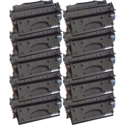 INKFIRST 10 Compatible Toner Cartridges Replacement for HP Ce505X Cf280X 05X 80X Laserjet P2055Dn P2055X M425Dn M401Dw M401Dn