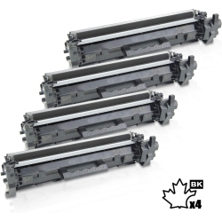 INKFIRST 4Pk Compatible Toner Cartridges Replacement for HP Cf217A 17A [With Chip]Laserjet Pro Mfp M130 M102 M130Fw M130Nw