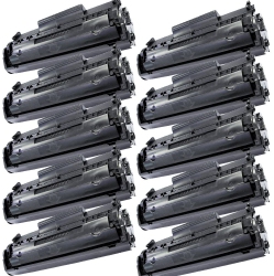 INKFIRST 10 Compatible Toner Cartridges Replacement for HP Q2612A 12A Laserjet 1010 1012 1018 1020 1022 1022N 1022Nw 3015 3020