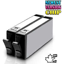 INKFIRST 2 Compatible Ink Cartridges Replacement for HP 564 Xl 564Xl High Yield Deskjet 3070A 3520 3521 3522 In Black