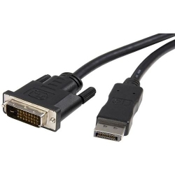 STARTECH 6Ft / 1.8M Displayport to Dvi Cable - 1920X1200 - Dvi Adapter Cable - Multi Monitor Setup for Dp to Dvi - 10Pk