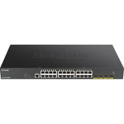 D-LINK Dgs-1250-28Xmp 28-Port 10-Gigabit Smart Managed Poe Switch (Dgs125028Xmp)