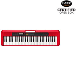 Open Box - Casio CT-S200 61-Key Electric Keyboard - Red