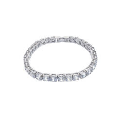 JOHNNYB JEWELRY Classic Tennis Bracelet In In Silver