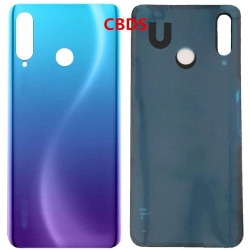 CBDS Compatible With/replacement for Huawei P30 Lite P30Lite Peacock Color Rear Peacock Glass Battery Door In Blue