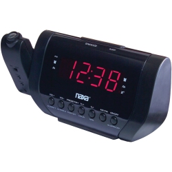 NAXA ELECTRONICS Nrc-173 Projection Dual Alarm Clock