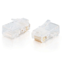 ORTRONICS Rj45 8X8 Mod Plug Flat Stranded Cbl 25Pk (1939)