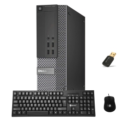 DELL Refurbished (Good) - Optiplex 7020 Sff Desktop Computer I7 4770 8GB Ram New 512GB SSD Windows10 Home Wifi(2015 Model)