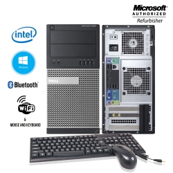 DELL Refurbished (Good) - Optiplex 9020 Tower Desktop I7 47703.4Ghz 8GB Ram 1Tb SSD Windows 10 Home Wifi(2015 Model)