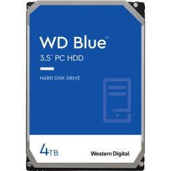 WESTERN DIGITAL Wd 4Tb 5400 Rpm 256Mb Cache SATA 6GB/s 3.5 Inch Desktop Hard Disk Drive (Wd40Ezaz) In Blue