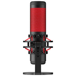 HyperX QuadCast Gaming USB Microphone - Black/Red | Best Buy Canada