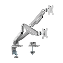 UPLITE Ergonomic Height Adjustable Stand Dual Monitor Desk Mount Articulating Arm for 2 Screen 17" - 32