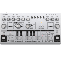 BEHRINGER Td-3-Sr Analog Bass Line Synthesizer (Silver)