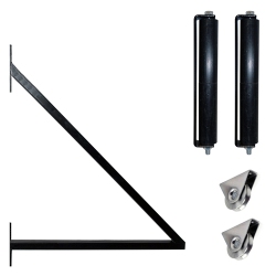 ALEKO ® Sliding Gate Hardware Kit With Extension Bracket