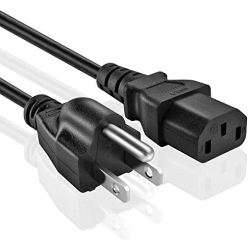OMNIHIL Ac Power Cord Compatible With Brother Hl Series Printers Power Supply
