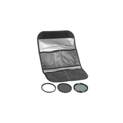 HOYA 52MM (Hmc Uv/circular Polarizer / Nd8) 3 Digital Filter Set With Pouch