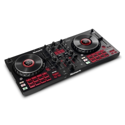 NUMARK Mixtrack Fx 4-Deck Dj Controller With Jog Wheel Displays And Fx Paddles In Platinum
