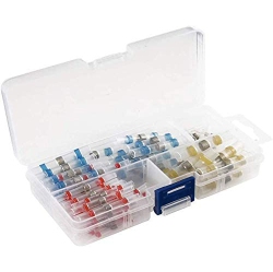 STANZ (Tm) 120PCs Heat Shrink Wire Connector Set, Solder Seal Wire Connector Terminals, Shrink Tube Wire Connection, Waterproof