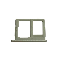 ESOURCE PARTS Replacement Nano Sim Card Tray And Micro Sd Card Tray for Samsung Galaxy Tab A 8.0" 2017 Sm-T380/sm-T385 - In Gold