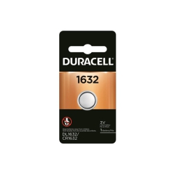 DURACELL 10 X Cr1632 3 Volt Lithium Coin Cell Batteries (On Card)
