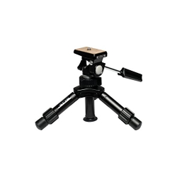 SLIK Mini-Pro V Tripod With 2-Way Pan/tilt Head - In Black
