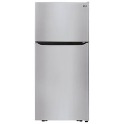 LG 30" 20.2 Cu. Ft. Top Freezer Refrigerator (LTCS20020S) - Stainless - Open Box - Perfect Condition