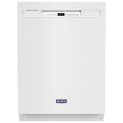 Maytag 24" 50dB Built-In Dishwasher w/ Stainless Steel Tub (MDB4949SKZ) - Stainless Steel