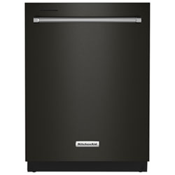KitchenAid 24" 39dB Built-In Dishwasher with Third Rack (KDTE204KBS) - Black Stainless Steel